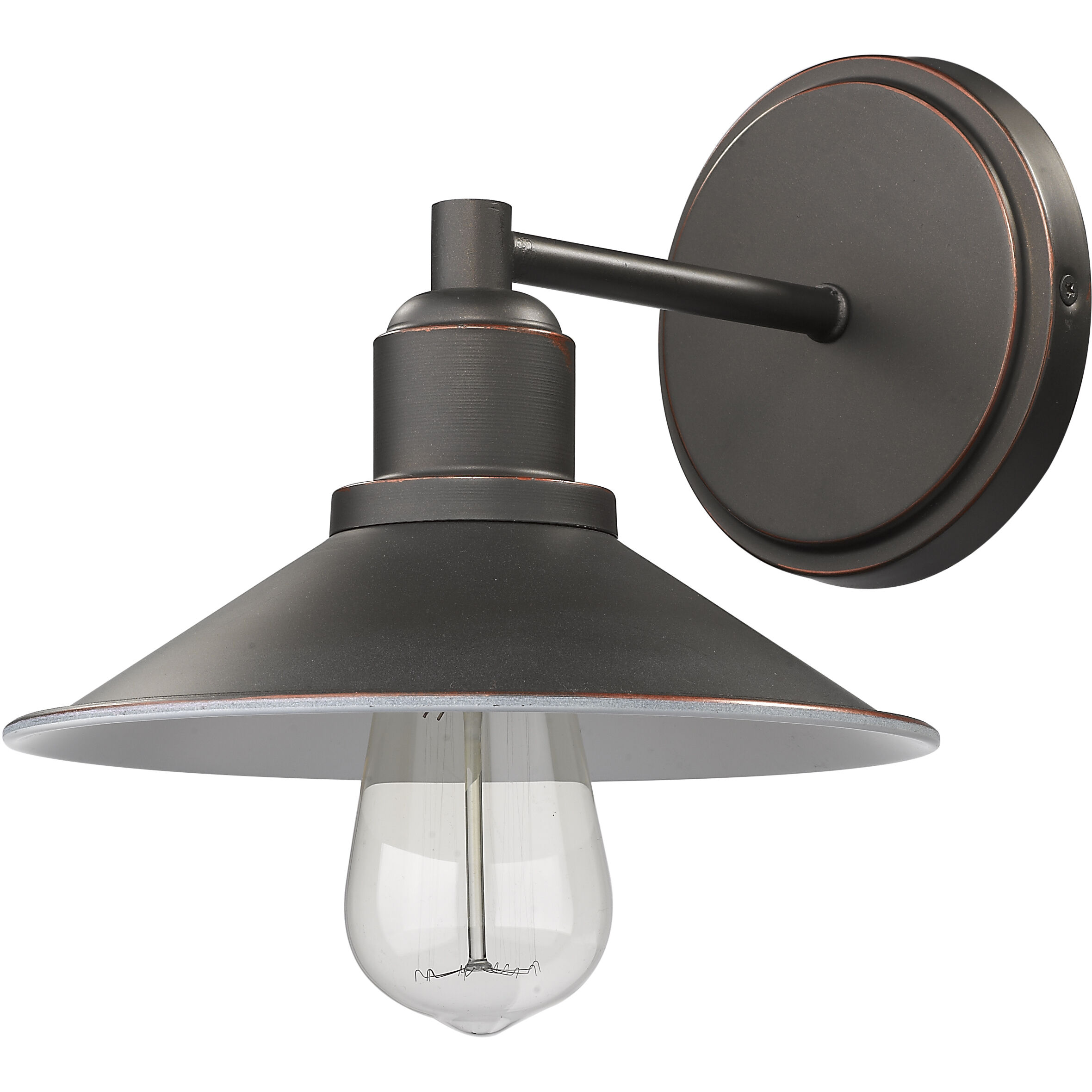 Casa 1 Light 9.5 inch Olde Bronze Vanity Wall Light in Olde Bronze Steel