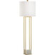 Tower 30.5 inch 100.00 watt Gold and White/Cream Buffet Lamp Portable Light