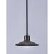 Civic LED 10 inch Architectural Bronze Outdoor Hanging Lantern