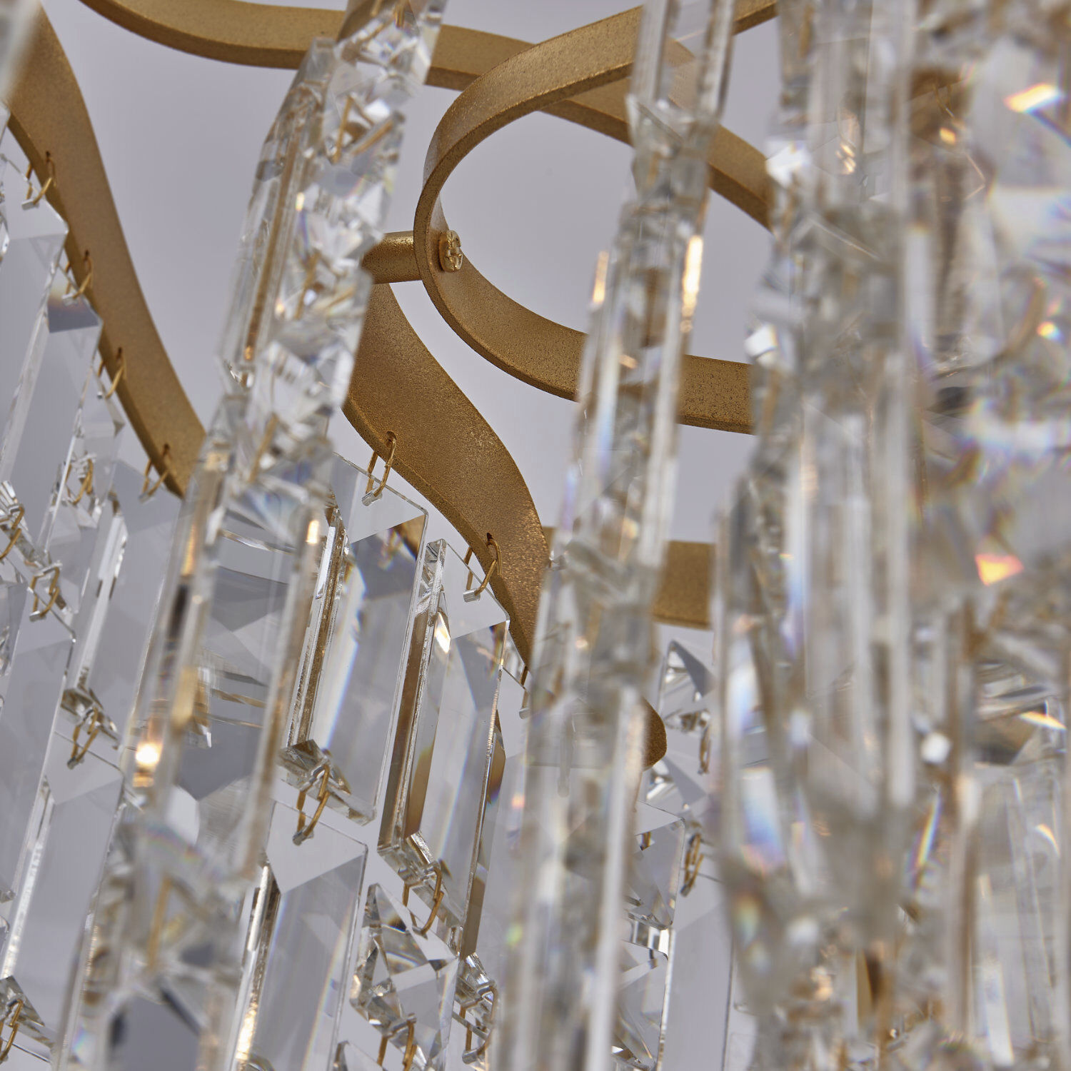 Cadere 15 Light 26 inch Two Tone 18K Gold Pendant Ceiling Light