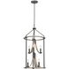 Middleton 6 Light 18 inch Natural Iron Foyer Light Ceiling Light