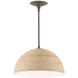 Tobago 1 Light 17 inch Bronze Gold Pendant Ceiling Light