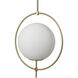 Farrah 11.81 inch Gold Pendant Light Ceiling Light