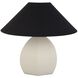 Keeley 14.95 inch 40 watt White Table Lamp Portable Light