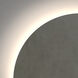 Eclipse LED Matte Concrete Exterior Wall Light