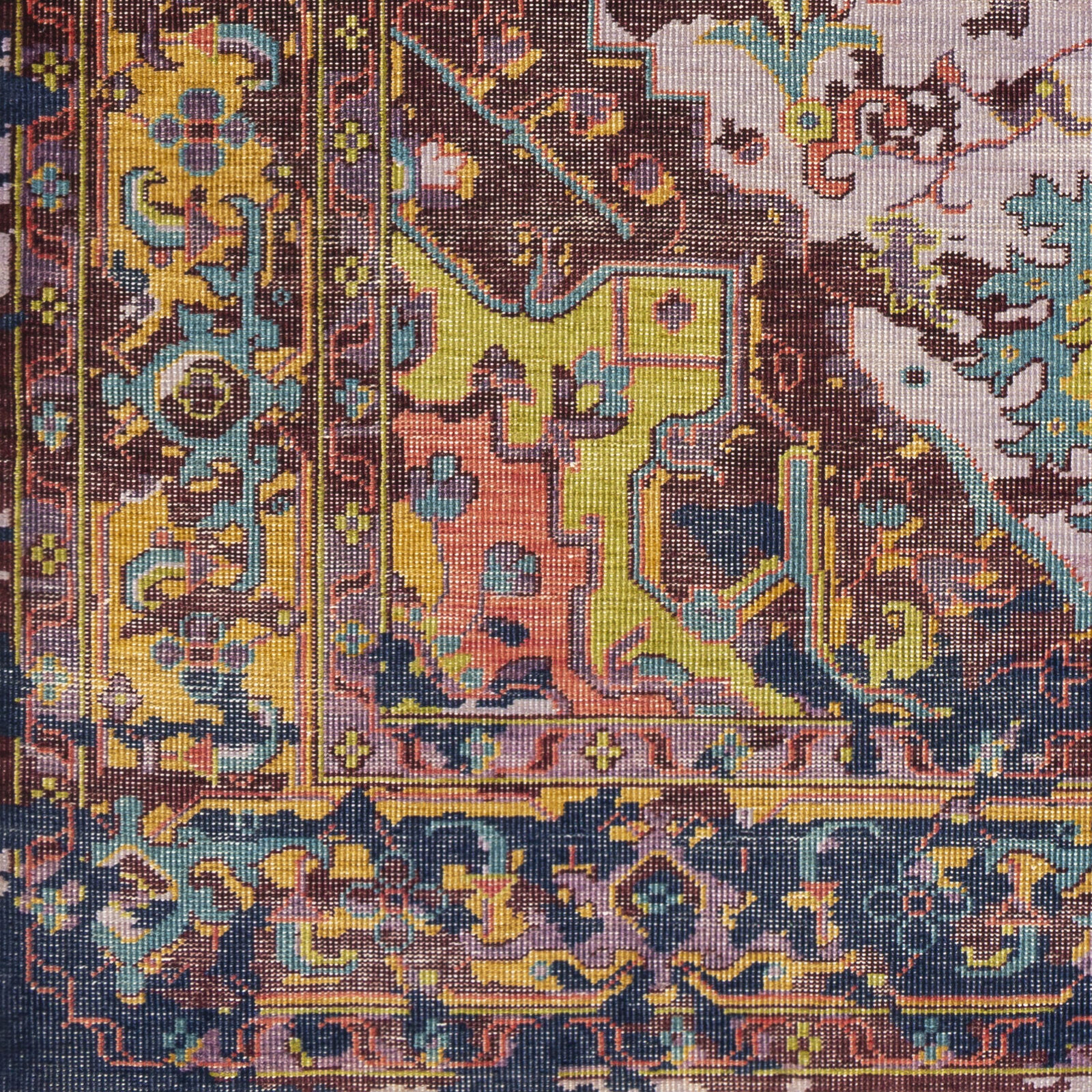 Festival 132 X 96 inch Burgundy Rug in 8 x 11, Rectangle