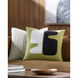 Jason Wu 22 X 22 inch Olive / Off-White / Black Accent Pillow