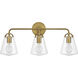 Voss Bath Vanity Light Wall Light in Luxe Gold