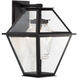 Terrace LED 24 inch Textured Black Outdoor Sconce in 3000K LED, Nested Lantern