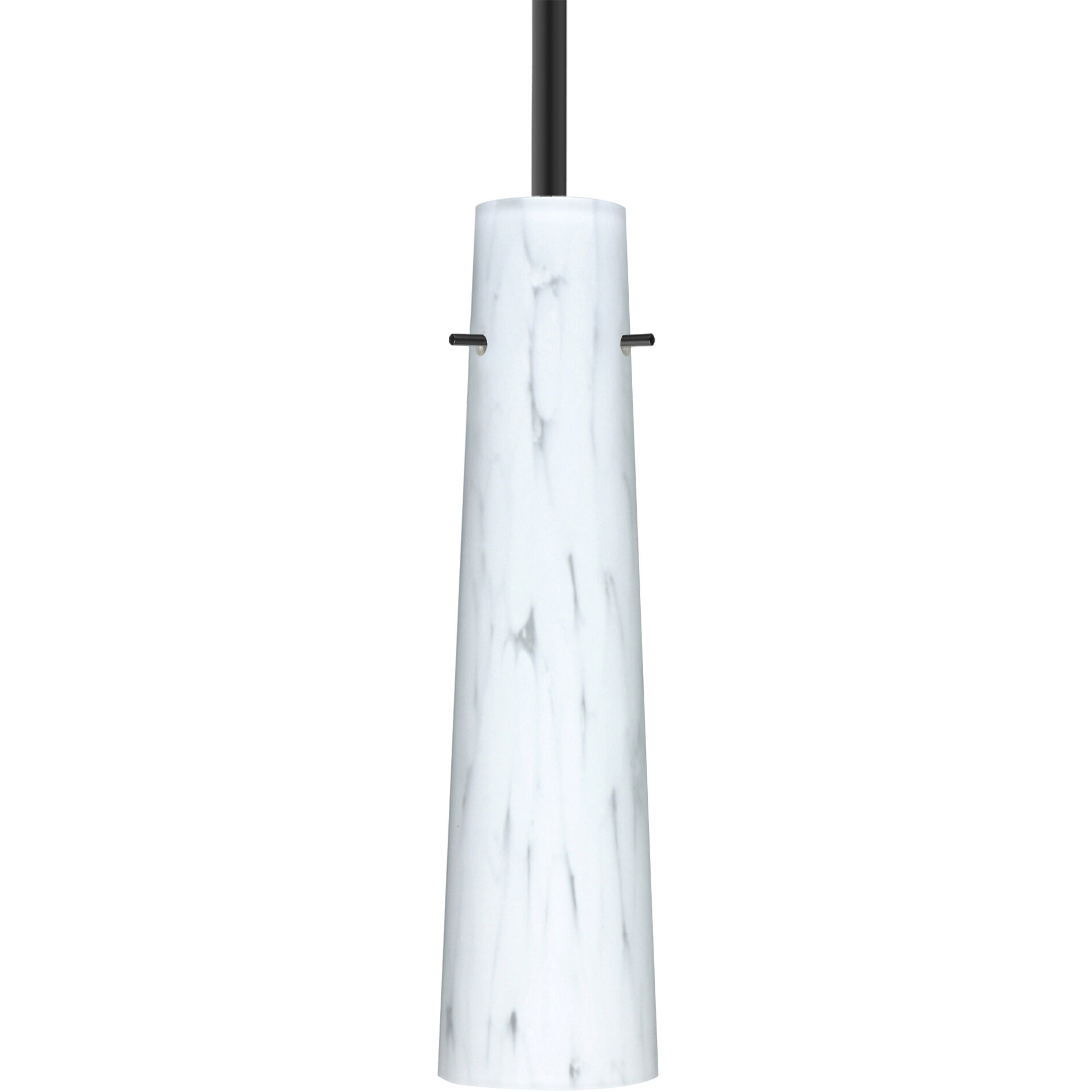 Camino 1 Light Black Stem Pendant Ceiling Light