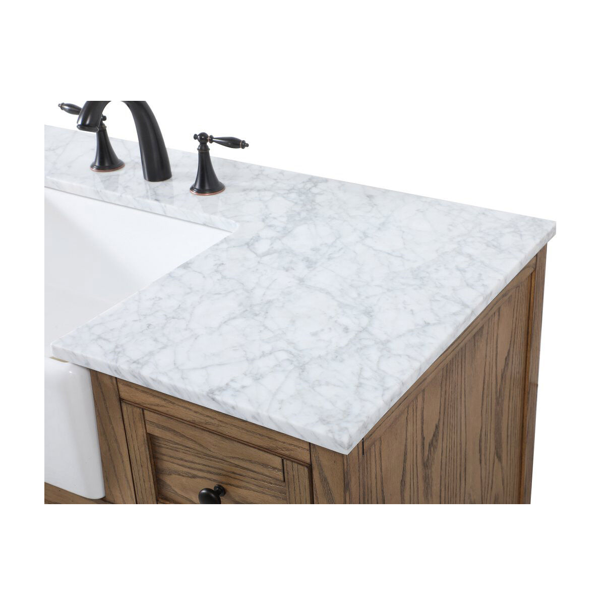 Franklin 48 X 22 X 35 inch Driftwood Bathroom Vanity Cabinet