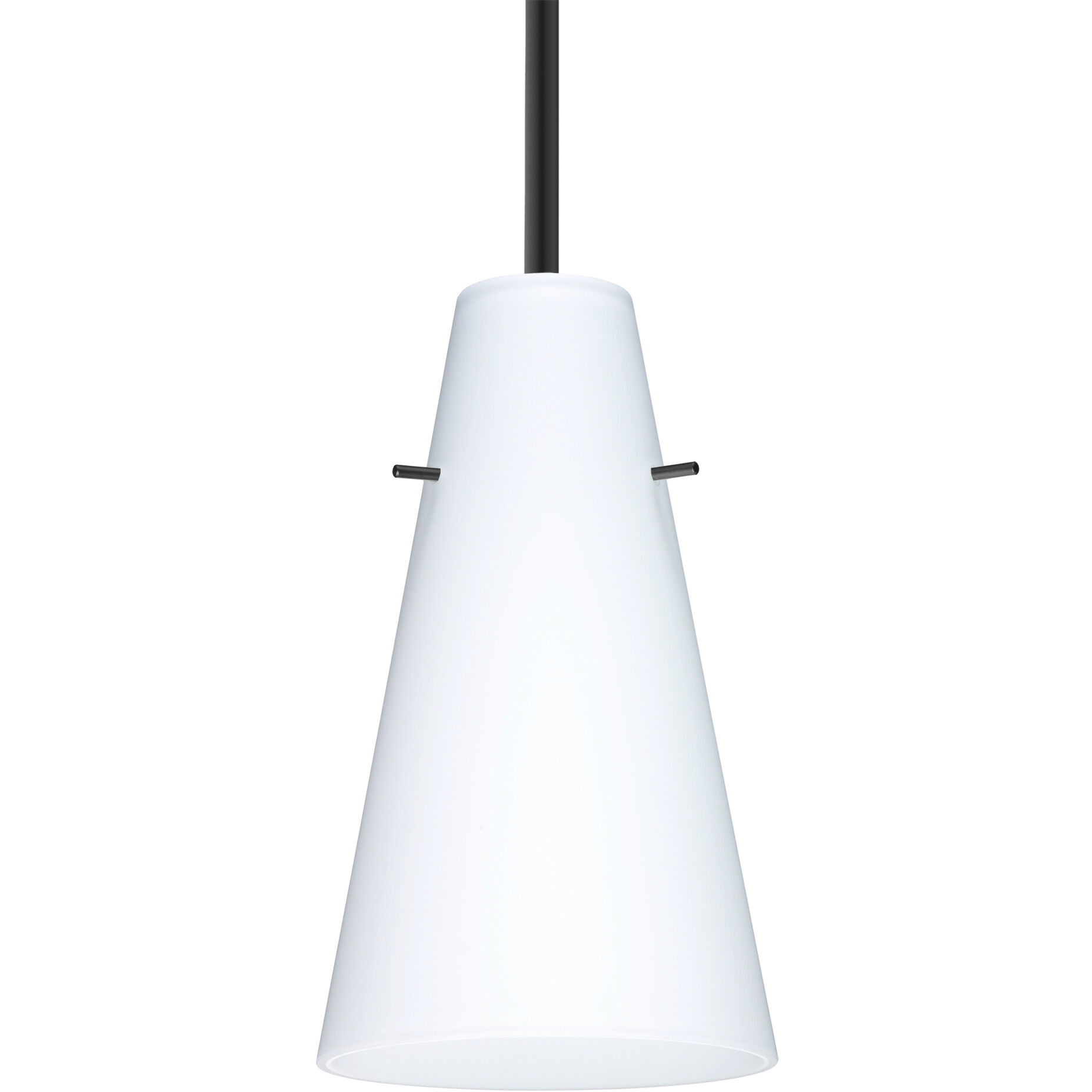 Cierro LED Black Stem Pendant Ceiling Light