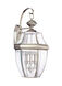 Lancaster 3 Light 23 inch Antique Brushed Nickel Outdoor Wall Lantern
