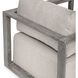 Remsen Weathered Gray and Nuance Dove Outdoor Lounge Chair