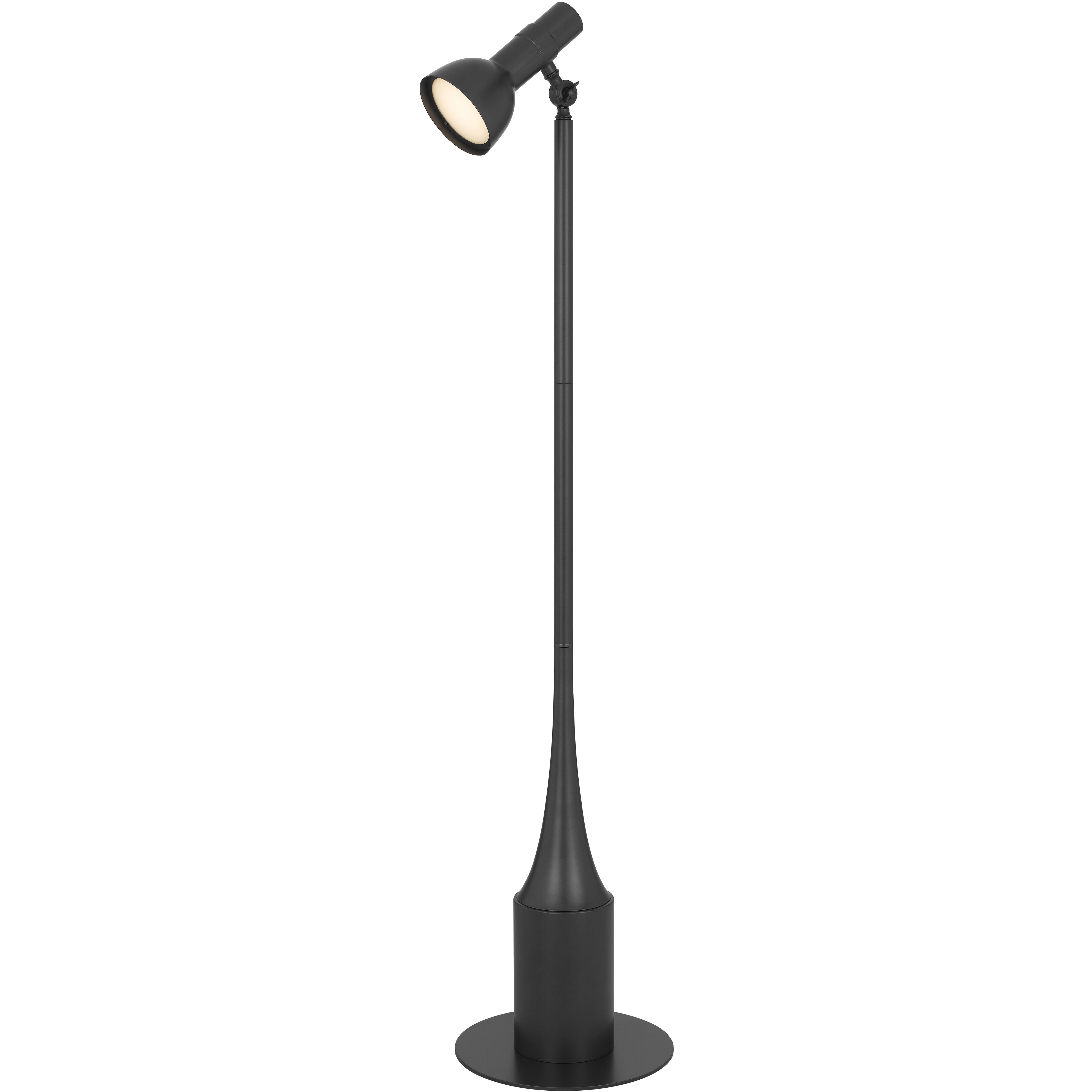 Allanson 55.5 inch 10 watt Charcoal Grey Floor Lamp Portable Light