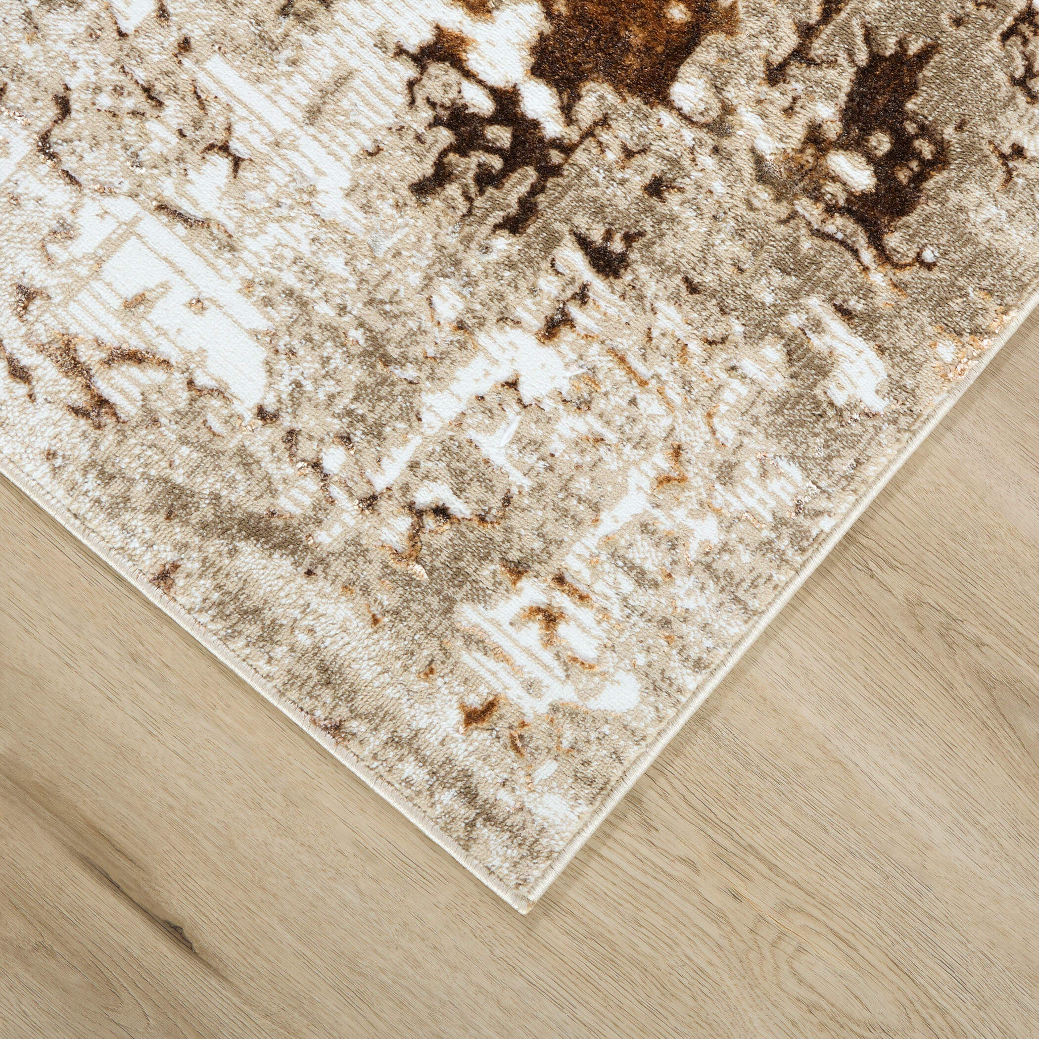 Piave 130 X 94 inch Earth Tones Rug in 8 x 11