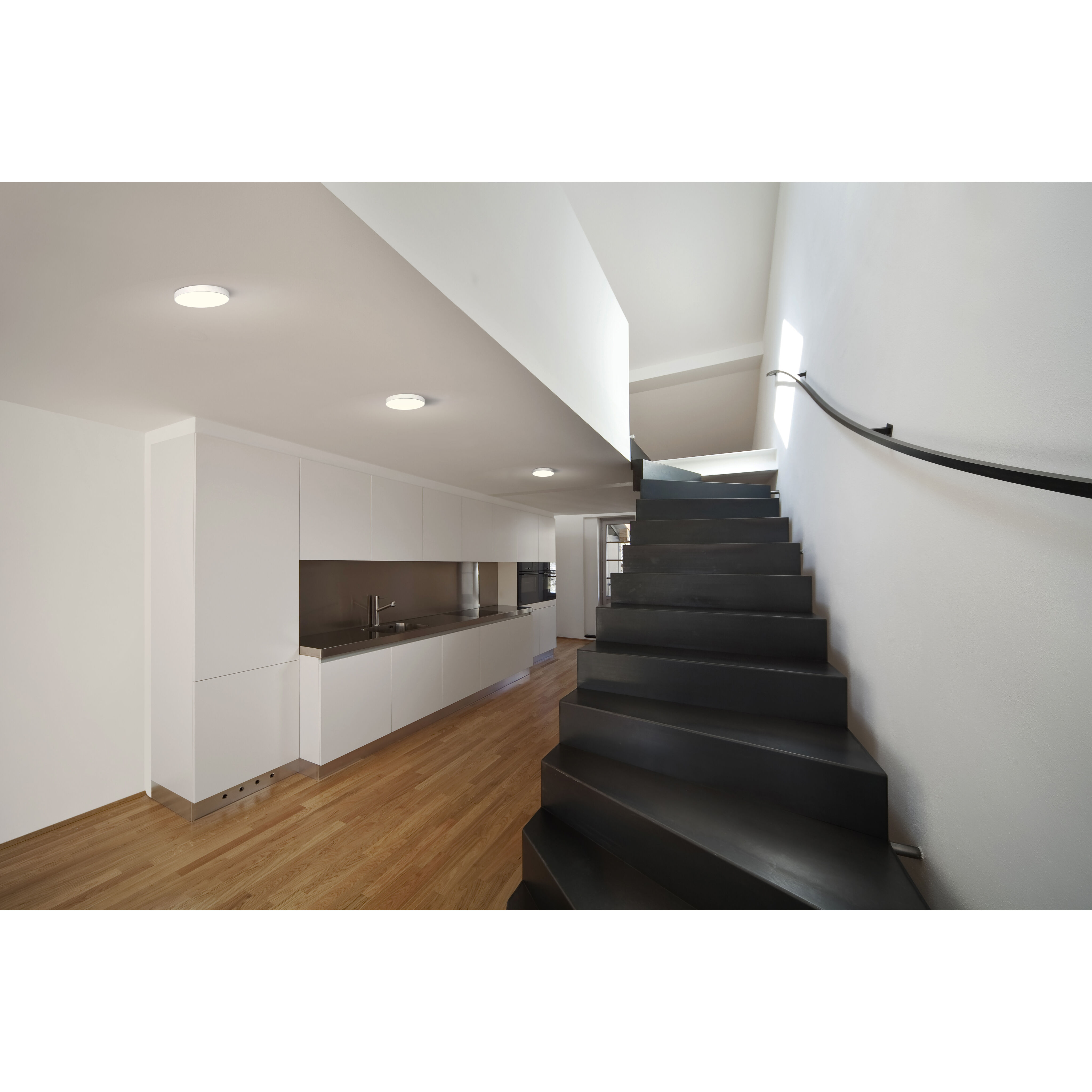 Madison LED 6 inch White Flush Mount Ceiling Light