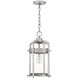 Carrington 1 Light 9 inch Industrial Aluminum Mini Pendant Ceiling Light, Small