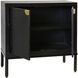 Sunshine 36 X 18 inch Ebony and Gold Console