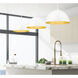 Vega Pendant Ceiling Light in Matte White