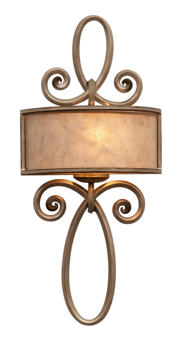 Whitfield 1 Light 12 inch Antique Copper ADA Wall Sconce Wall Light in Aged Silver, Without Shade