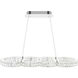 Milan LED 33 inch Chrome Island/Pool Table Light Ceiling Light