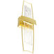 Guadiana LED 8 inch Satin Gold Wall Light