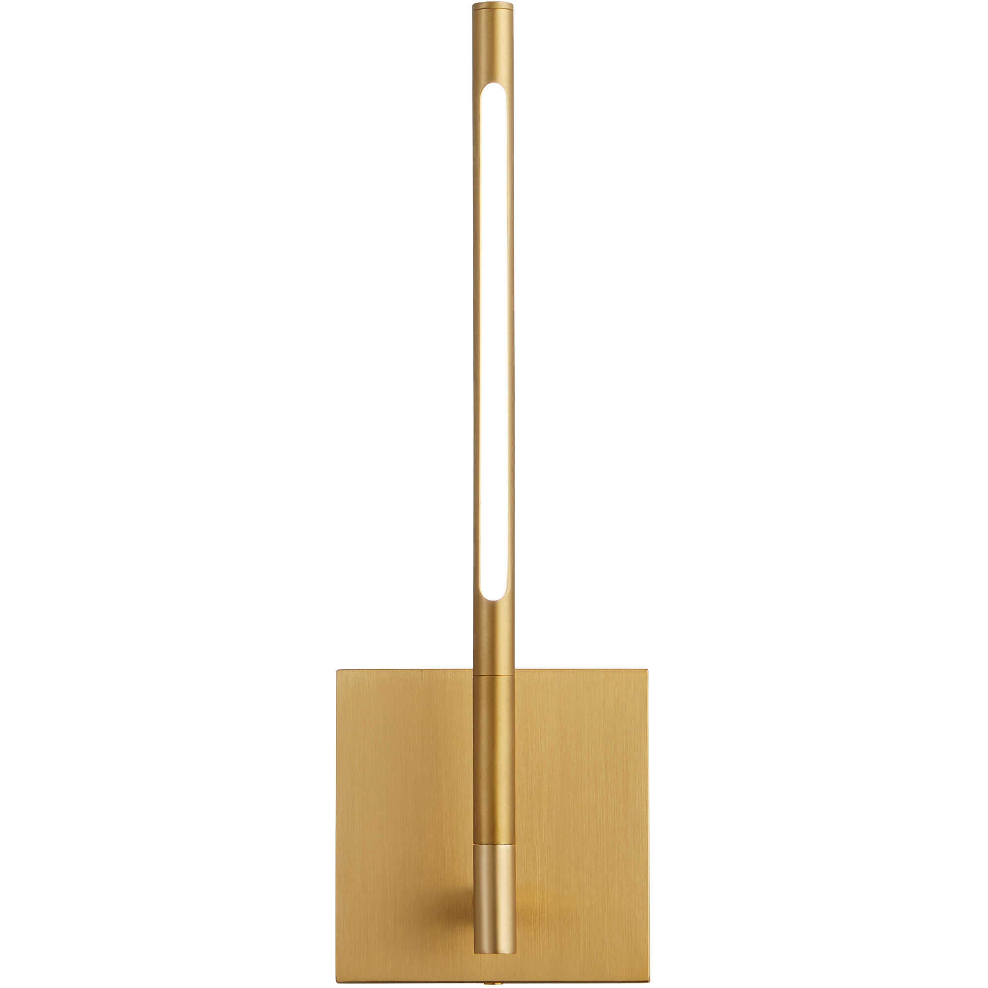 Palillos LED 4.75 inch Aged Brass Sconce Wall Light