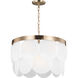 Sean Lavin Mellita Pendant Ceiling Light in Satin Brass