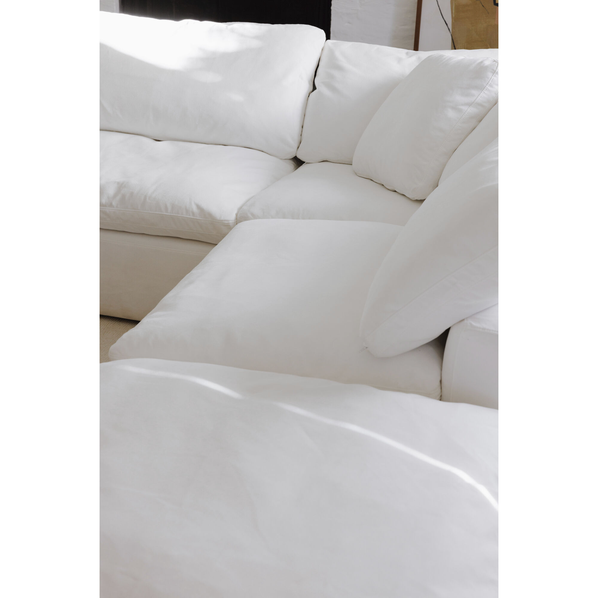 Clay Dream White Modular Sectional