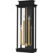 Noelle 4 Light 26 inch Matte Black Outdoor Wall Lantern, Extra Large