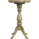 Whitman Scalloped Edge Side Table in Beige