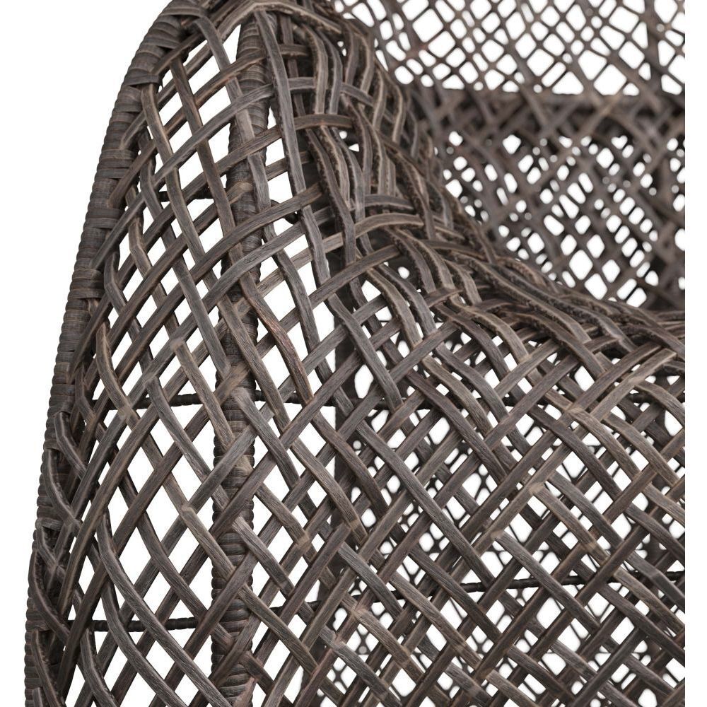 Sojourner Dark Gray Wash Lounge Chair