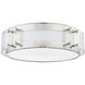 Clifford LED 14 inch Polished Nickel Flush Mount Ceiling Light
