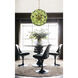 Esme 9 Light 22.5 inch Aged Brass Chandelier Ceiling Light in Floral Glass Petals Green