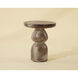 Orielle 21.5 X 18 inch Brown Outdoor End Table
