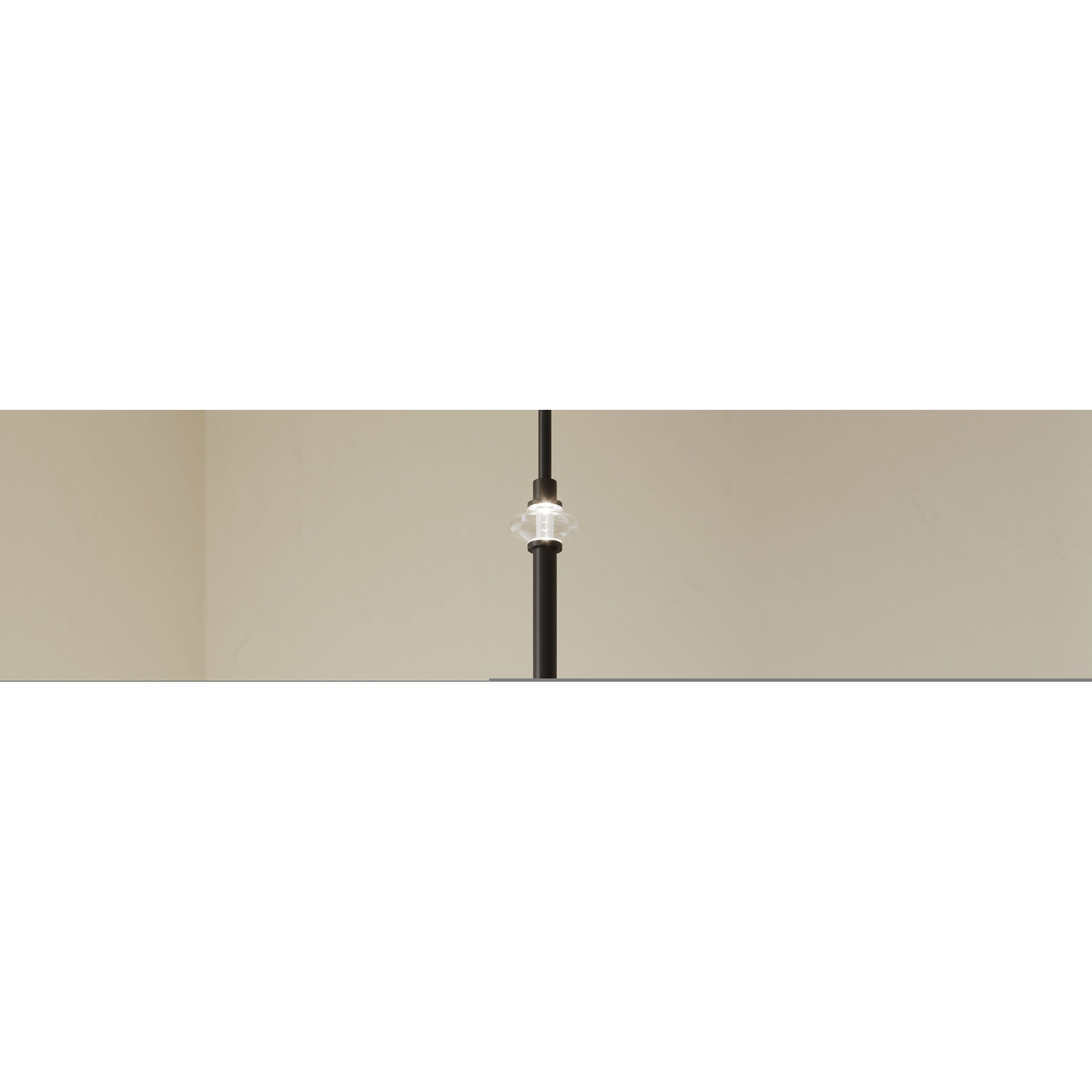 Pearl LED 2.5 inch Dark Matte Black Mini Pendant Ceiling Light