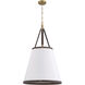 Callahan 6 Light 21 inch Luxe Gold Pendant Ceiling Light
