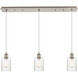 Ballston Hadley 3 Light 36 inch Brushed Satin Nickel Linear Pendant Ceiling Light