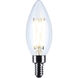 Lumos LED E12 Candelabra 8 watt 3500K LED Filament