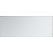 Monet 60 X 24 inch Silver Wall Mirror