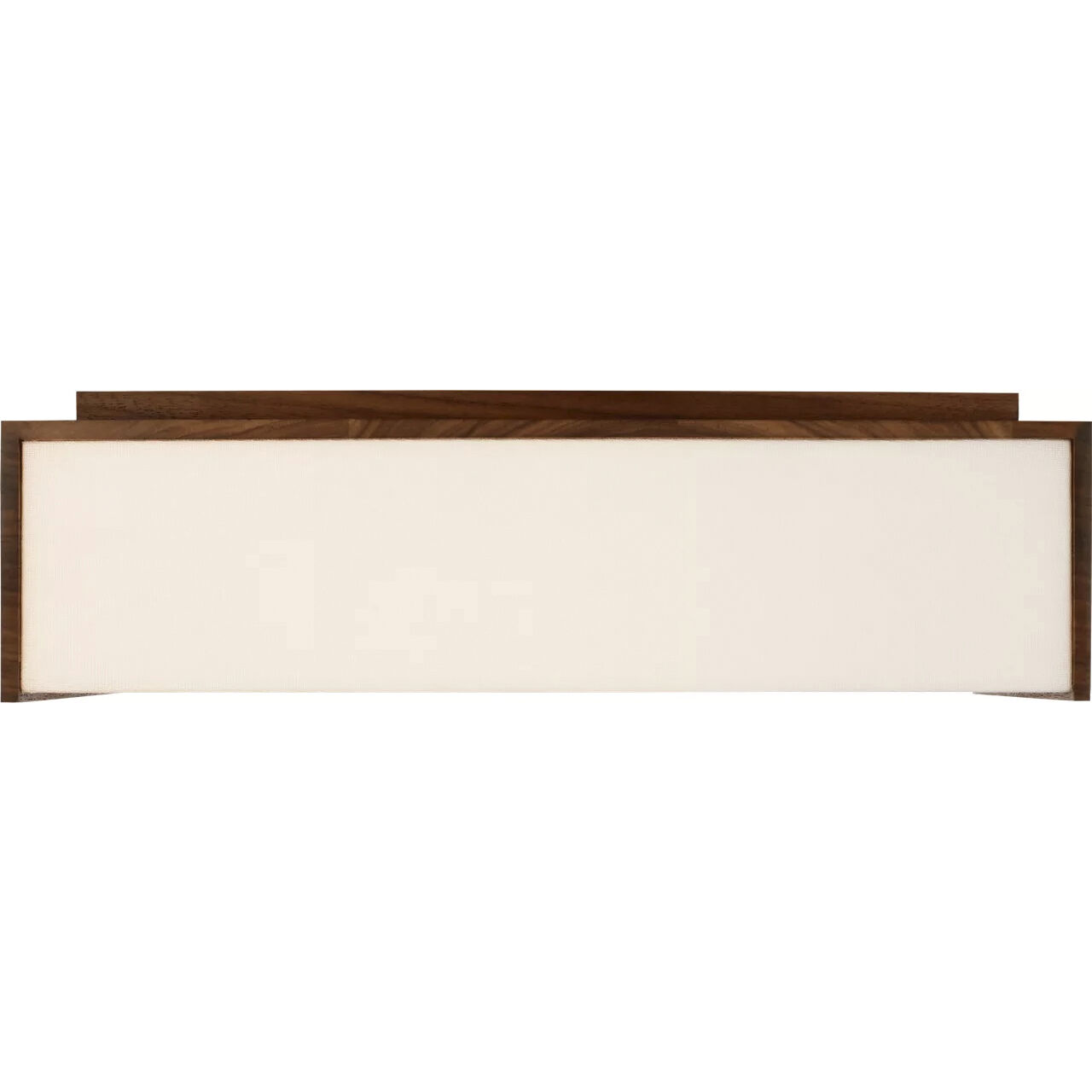 Kelly Wearstler Satori LED 15.5 inch Natural Walnut Boxed Flush Mount Ceiling Light