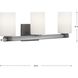 Lisbon 3 Light 24 inch Matte Black Bath Vanity Wall Light, Design Series