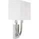 Rhodes 2 Light 14 inch Satin Nickel ADA Wall Sconce Wall Light, Essentials