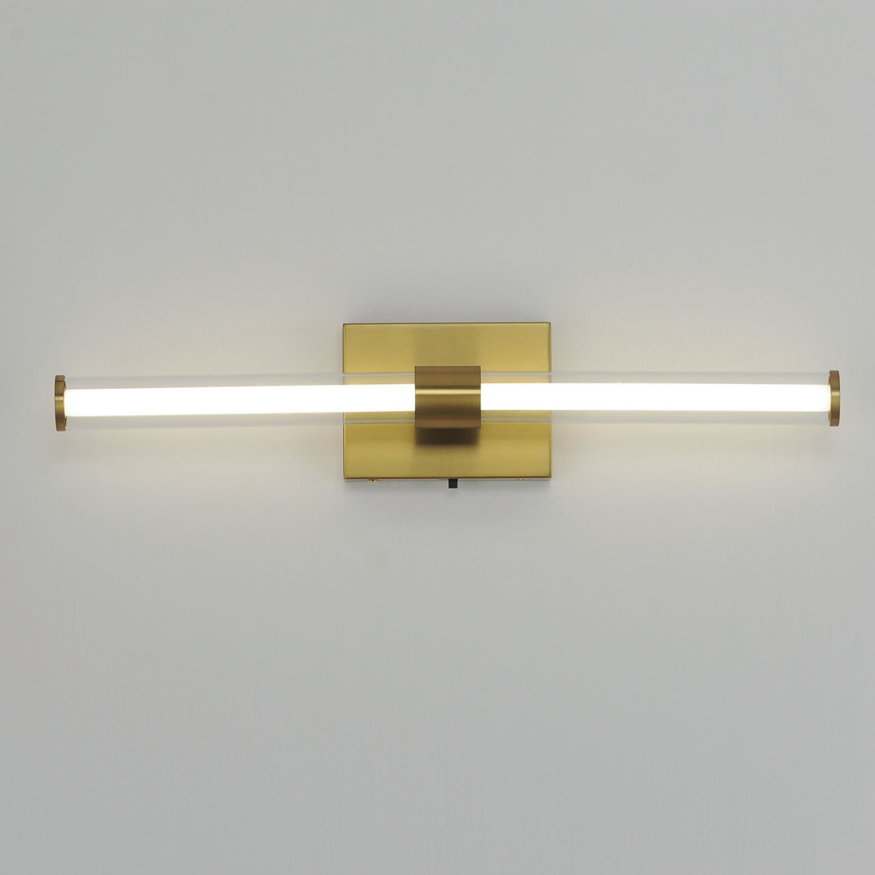 Fuse LED 1.75 inch Natural Aged Brass Bath Vanity Wall Light