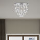 Twinkle 6 Light 16 inch Polished Chrome Flush Mount Ceiling Light