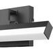 Liam LED 13 inch Matte Black Vanity Wall Light