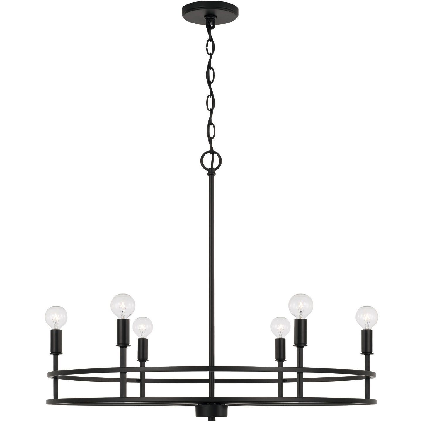 Fuller 6 Light 28.00 inch Chandelier