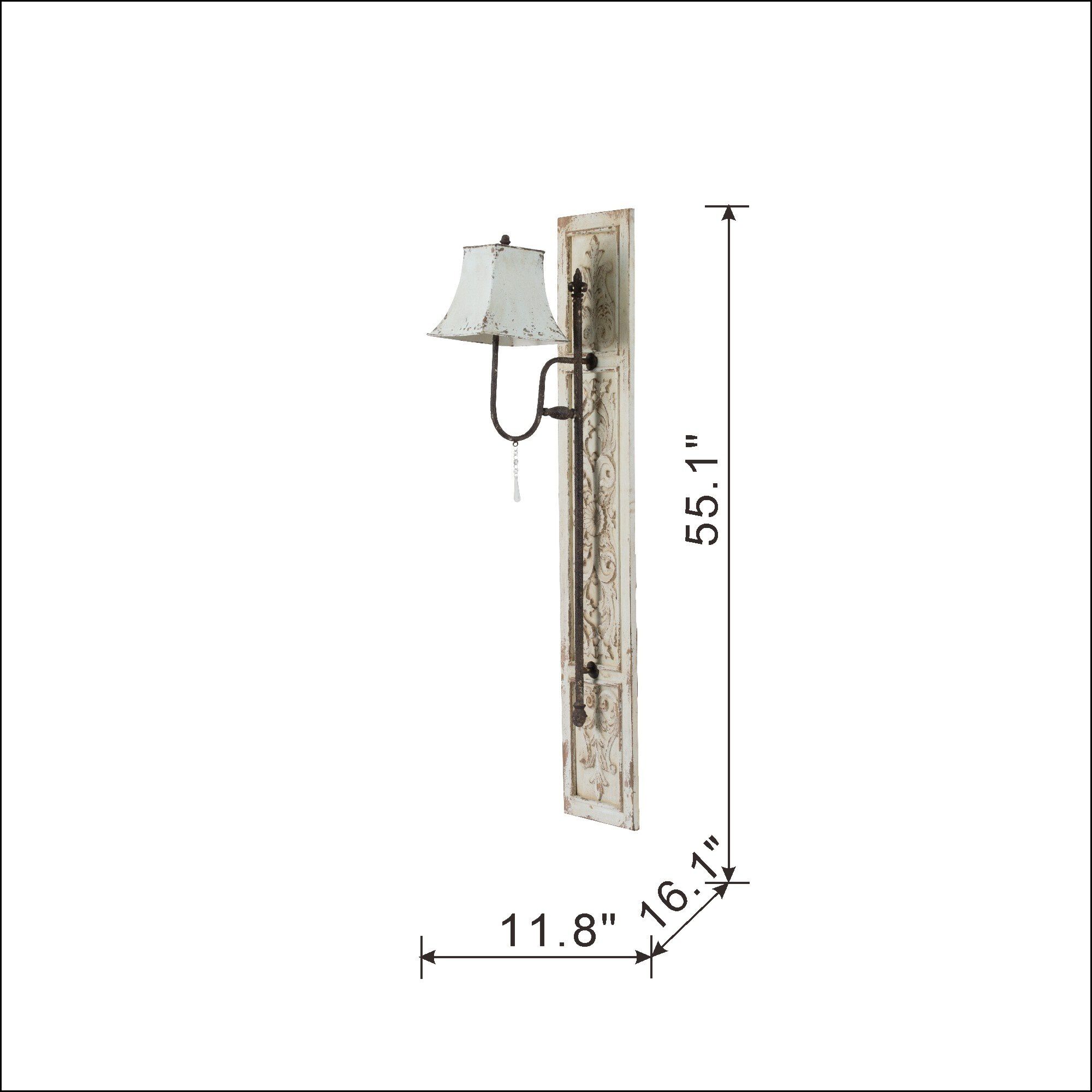 Anita LED 16.1 inch Cream Wall Lamp Wall Light