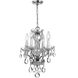 Welton 4 Light 11 inch Polished Chrome Mini Chandelier Ceiling Light in Clear Spectra